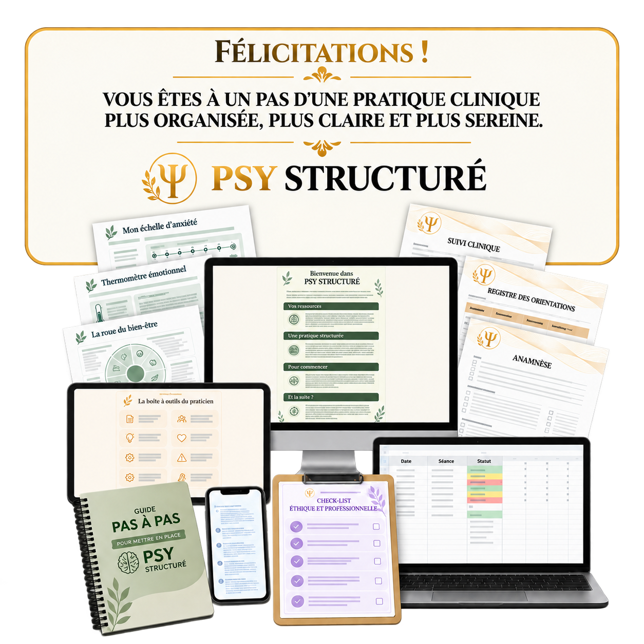Couverture du pack PSY STRUCTURÉ